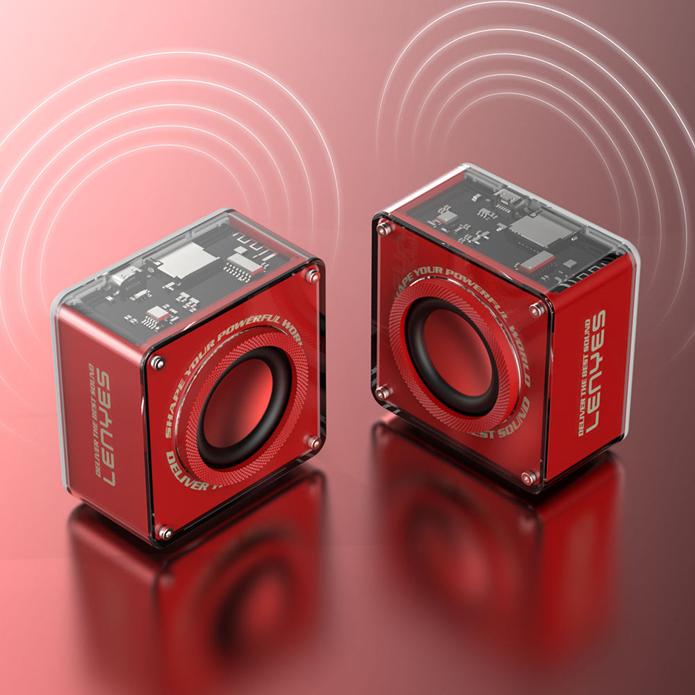 Lenyes S222 Mini TWS Kablosuz Bluetooth Hoparlör v5.3 5W Lenyes S222 Mini TWS Kablosuz Bluetooth Hoparlör v5.3 5W